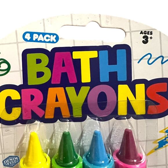 Big Time Kid Bath Tub Crayons Non Toxic Magic Crayons| Set of 3 Packs/12 Crayons - Picture 9 of 9
